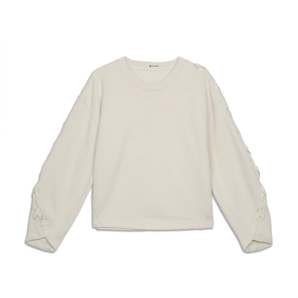 Lululemon- Braided Sleeve Pullover